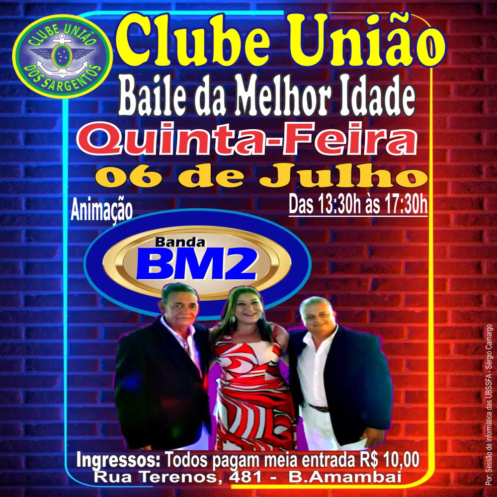 Baile da Melhor Idade 06/07/2023